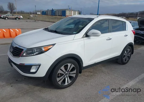 2012 Kia Sportage Ex из США, поврежденный, VIN KNDPC3A22C7342956